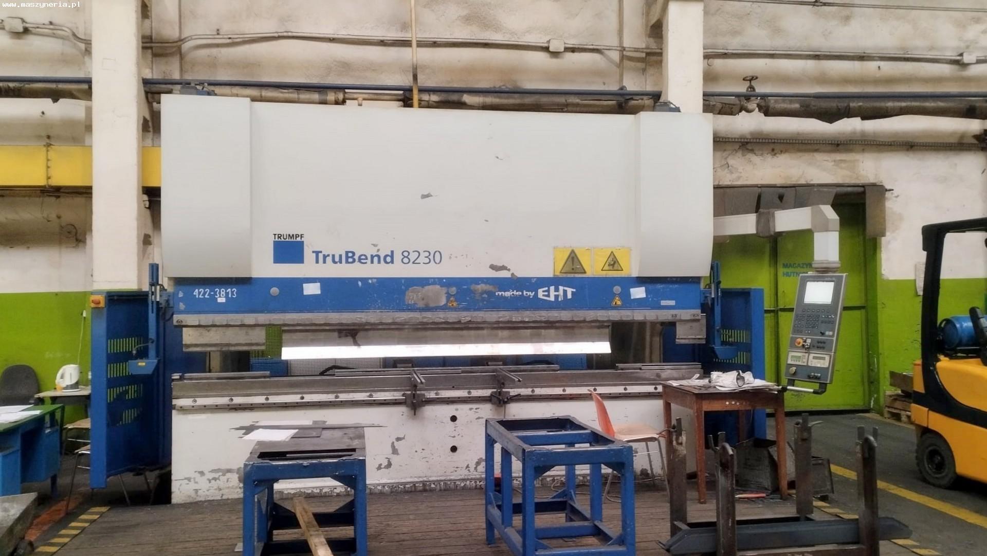 Pressa piegatrice CNC EHT TRUMPF TruBend 8230-40 in vendita - foto 1